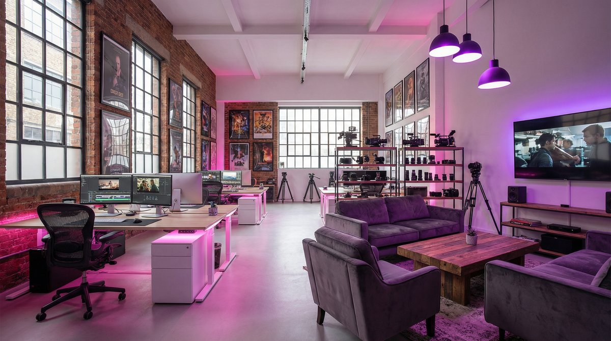 海角社区影视传媒公司办公室